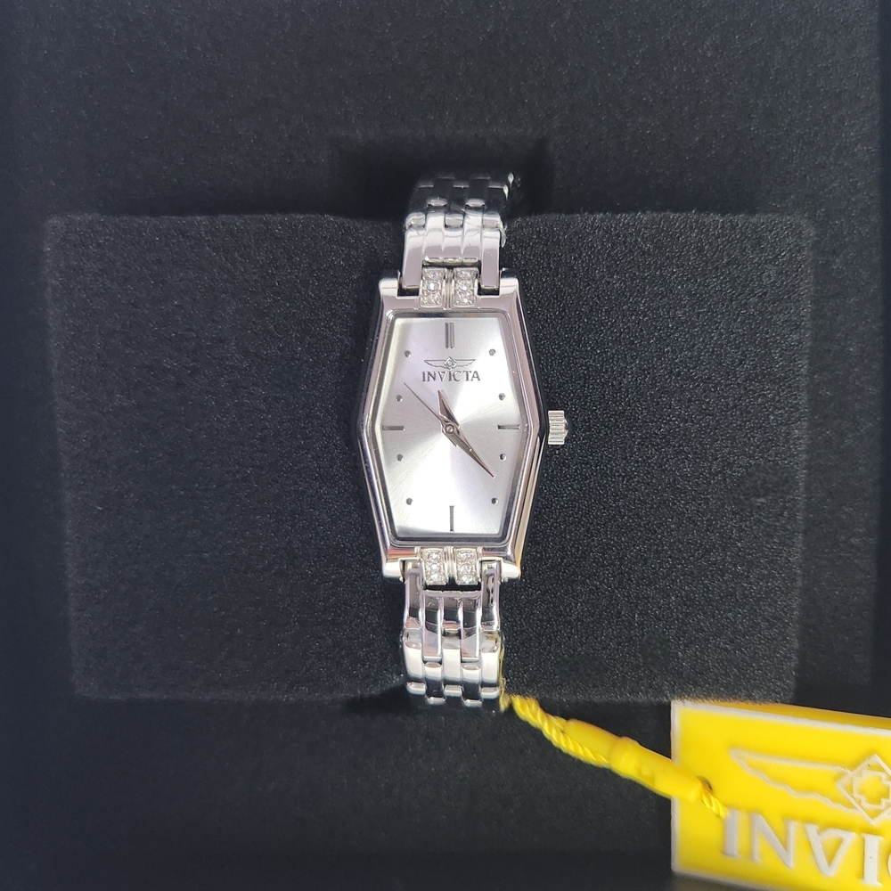 Invicta Silver Tonneau Women's Bracelet Watch